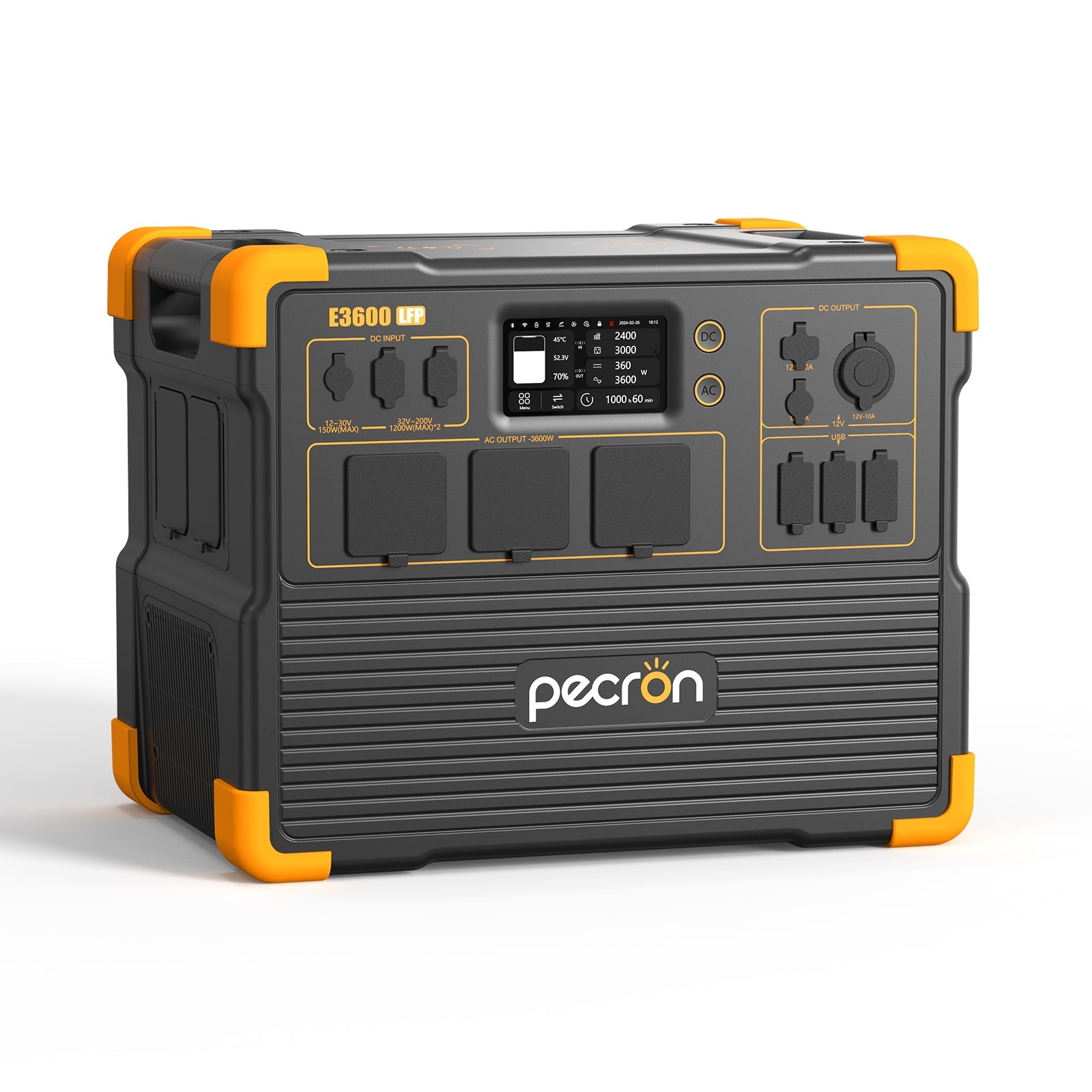 PECRON E3600LFP Australian Outlet with covers down